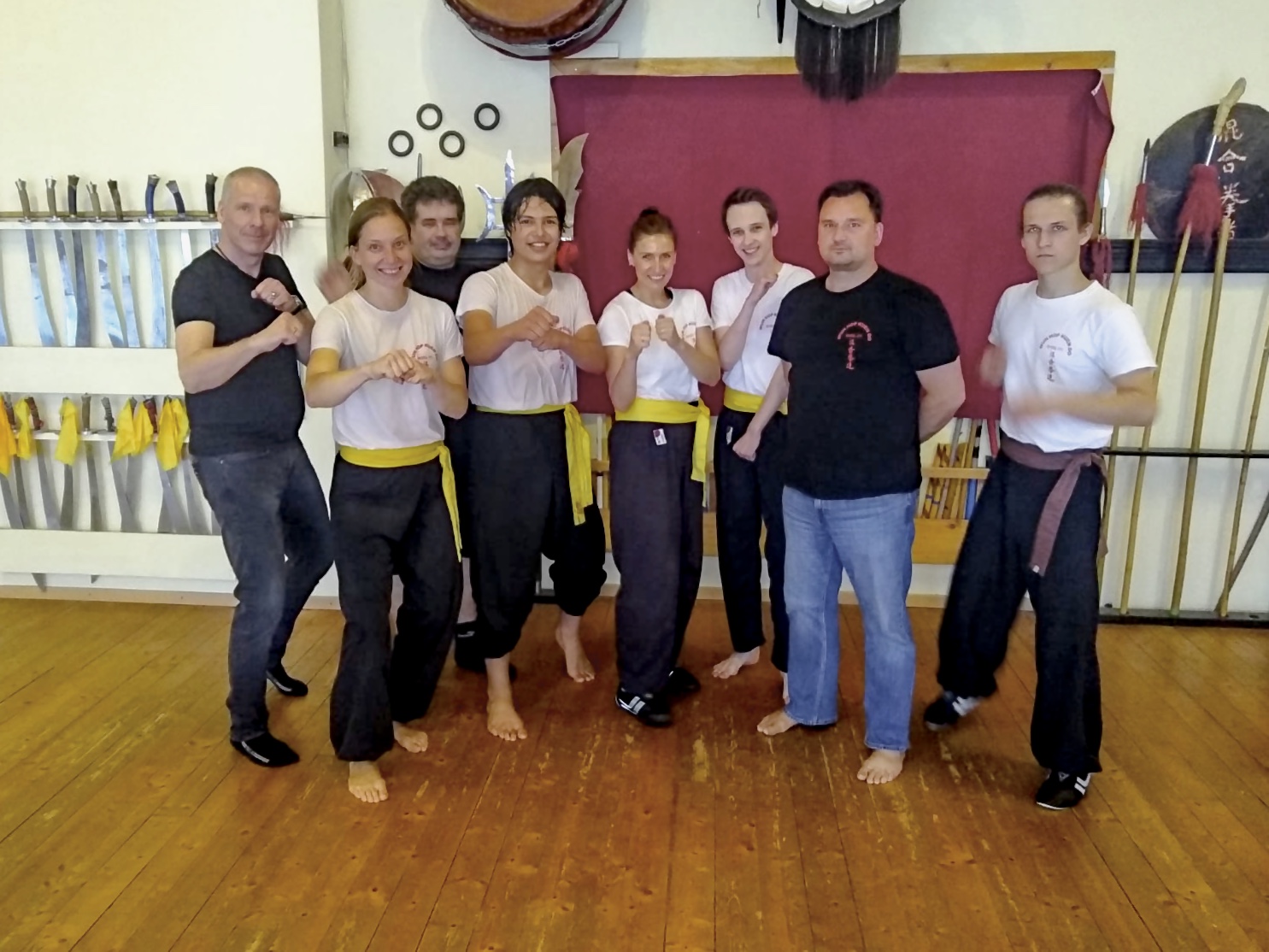Erfolgreiche Kung Fu Prüfungen am Samstag