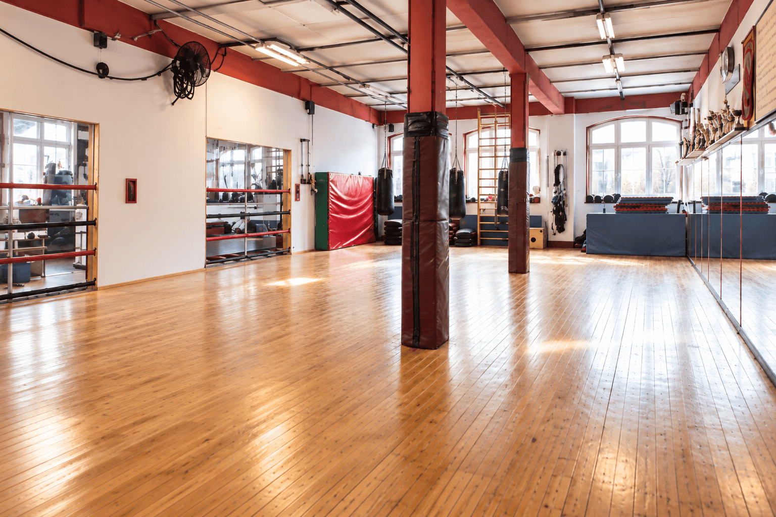 Kwoon Trainingsraum